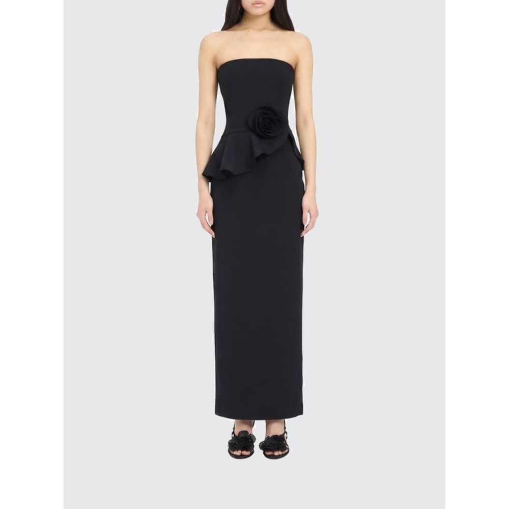 Rotate Women Rotate Off-The-Shoulder Criªpe Sheath Gown With Flower Detail